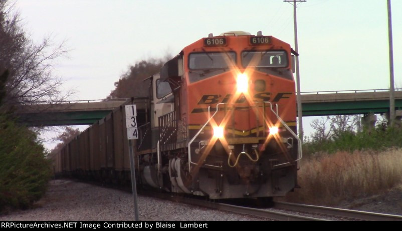 BNSF coal train